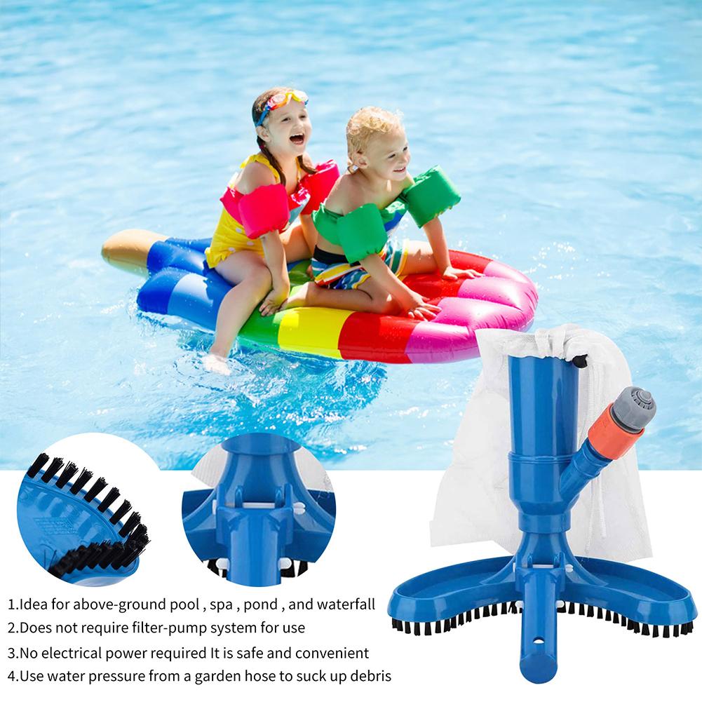 Swimming Pool Vacuum Cleaner Brush Suction Head Hot Tub Cleaning Tools (EU)