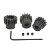 M1 Pinion Gear Sets Hardened Steel Anti Rust 13T 14T 15T 5mm RC Car Motor Pinion Gear Set for 1:8