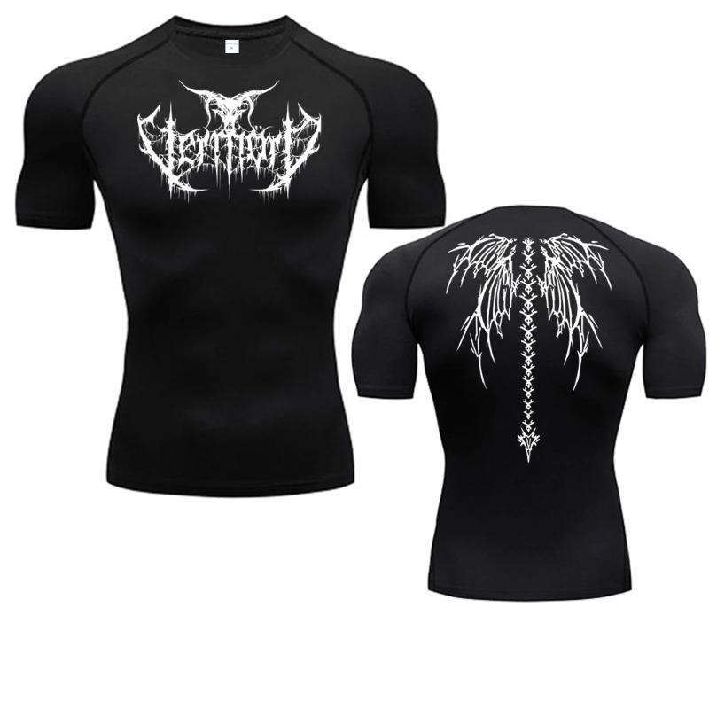 

Men s Sports Short Sleeve Running T-shirt Top Effective Quick Drying Short Sleeve Provides Comfortable Sweatshirt Elastic Top S