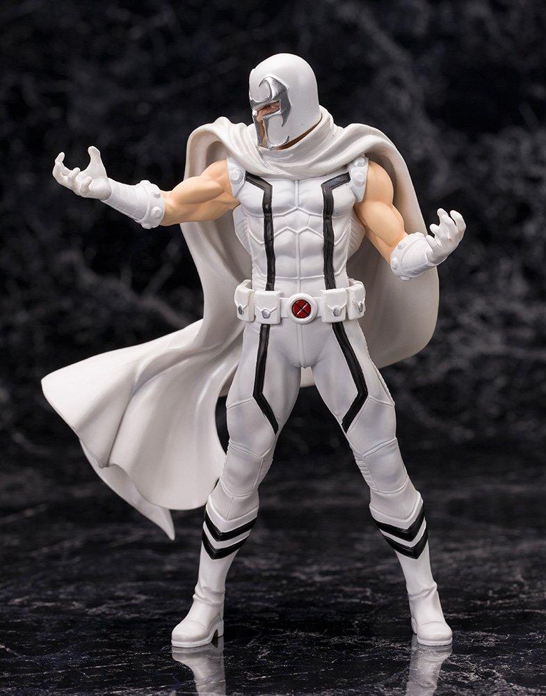 Kotobukiya ARTFX+ MARVEL NOW! White Magneto MARVEL NOW! 1/10 Scale PVC Pre-painted Easy-to-Assembly Figure