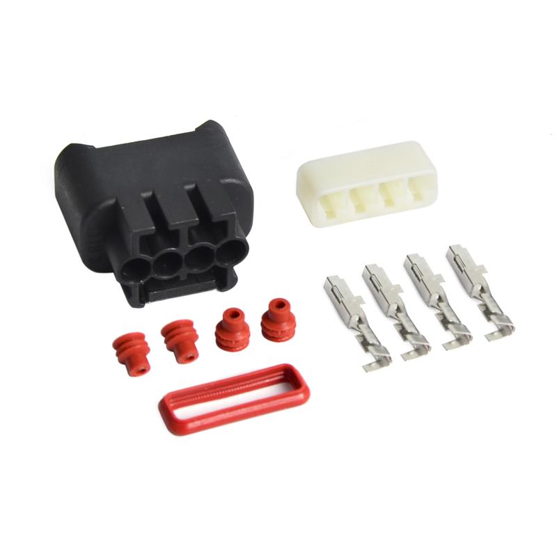 4x Ignition Coil Plug Connector Kits for Toyota Corolla NZE121 ZZE120/Altezza SXE10 GXE10/Caldina ST215, Replace for 90980-11885