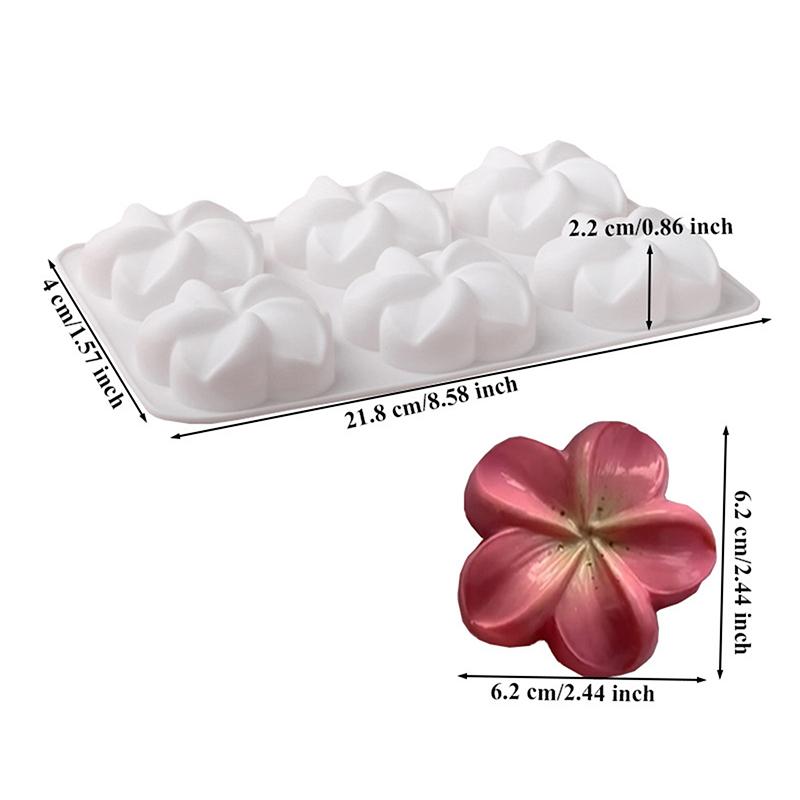 Flower-Shaped Silicone Cake Molds French Mousse Cake Molds Home Baking Tools Kitchen Styling And Baking Supplies