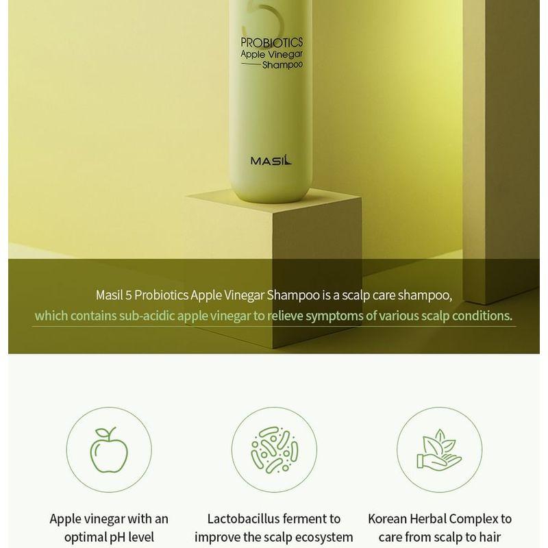 MASIL - 5 Probiotics Apple Vinegar Shampoo Stick Pouch