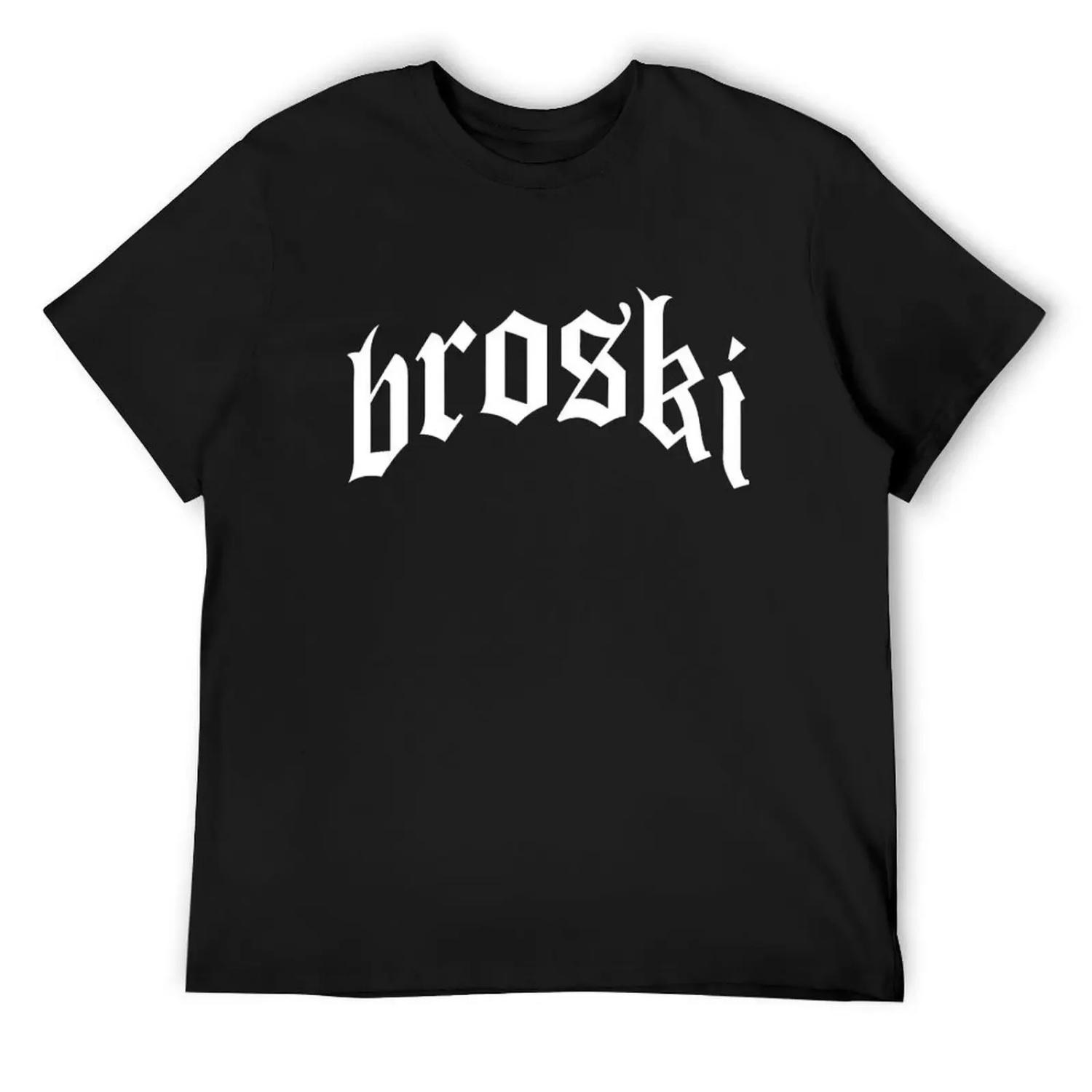 

GamerBrother - Broski Tee T-Shirt anime tshirt Louboutins Blouse Short sleeve tee men XXXXXL чорний
