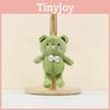 Adorable Cartoon Teddy Bear Keychain Plush Toy With Cute Bowtie For Kids And Adults