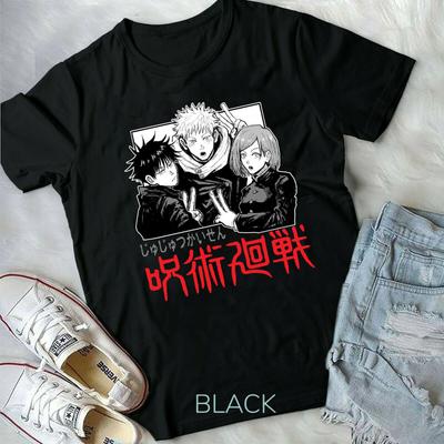 Unisex T-Shirt Satoru Gojo,Yuji Itadori Megumi Fushiguro,Jujutsu Kaisen Anime Unisex T-Shirt