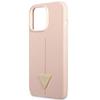 Guess Guhcp13Lsltgp Iphone 13 Pro / 13 6,1 Różowy/Pink Hardcase Silicone Triangle