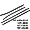 Waterproof Exterior Trim Strip for 96-05 Mitsubishi L200 Front Right Window Sealing