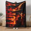 1pc One Piece Marine Admiral Chopper Soft Throw Blanket Flannel All Season Light Weight Living Room/Bedroom Warm Blanket. M7270137