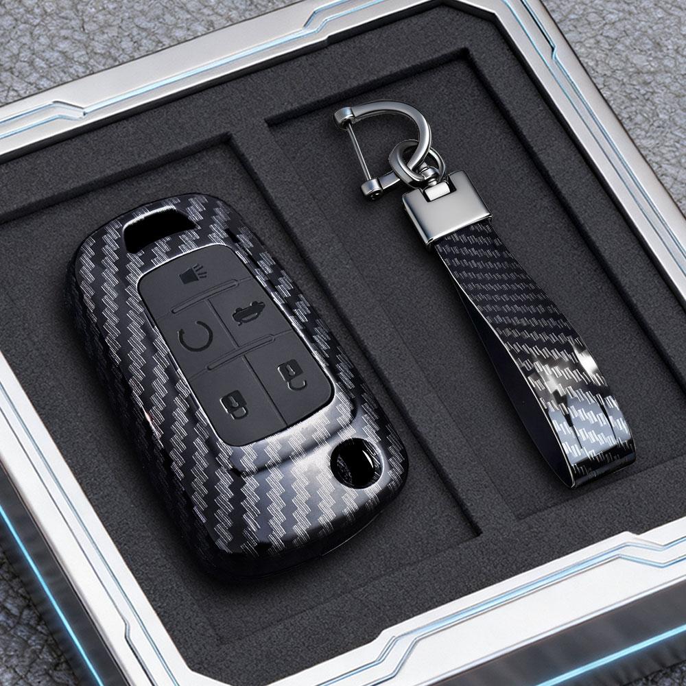 Abs Carbon Fiber Car Key Case Cover For Chevrolet Cruze Aveo Trax Sail Malibu Captiva Opel Vauxhall Astra J Corsa Insignia Mokka