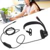 Kundenservice Kopfhörer Telefon Headset Lautsprecher Lautstärkeregelung Mikrofon Stummschaltung Monaural RJ9 Business Headset Schwarz