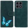 For Xiaomi 15T Stand Case PU Leather Phone Cover Butterfly Printed