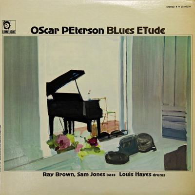 LP Record OSCAR PETERSON - Blues Etude LS86039 LIMELIGHT US Jazz Used