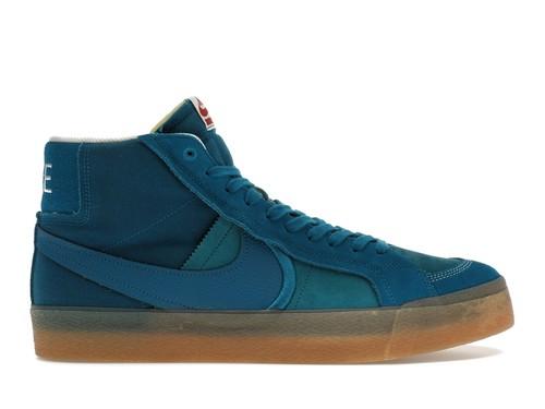 

Nike SB Zoom Blazer Mid Premium Plus Teal Gum 2023 - DV5468-300 36 синий