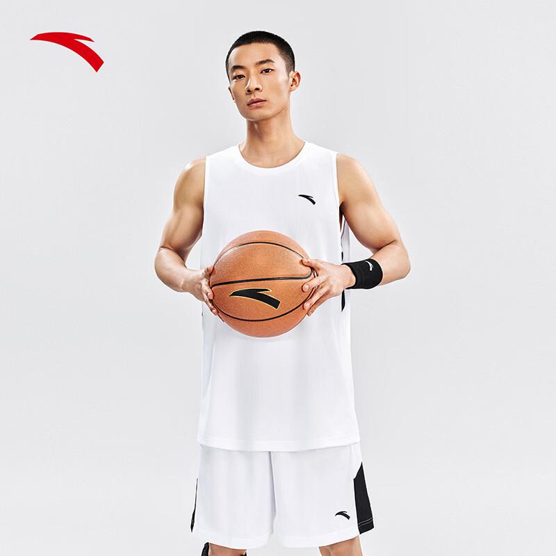 Anta Men s Quick-Dry Basketball Vest & Shorts Set L