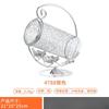 Metal Wine Bottle Holder Stand Iron Art Decorative Wine Rack for Single Bottle Display Stylish Home Bar Tabletop Storage