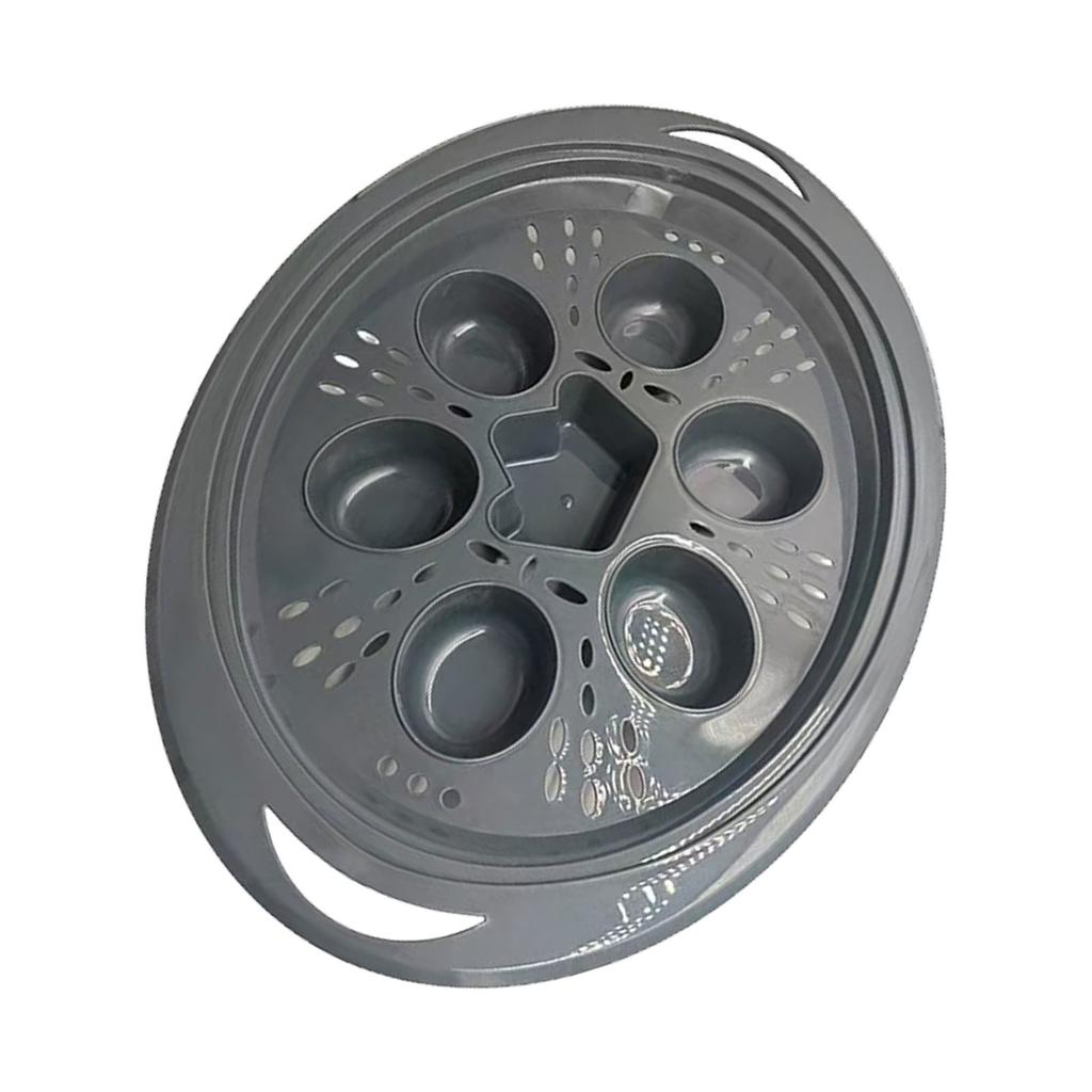 Mikrowellen-Eierpochier-Einsatz Passend für TM5 TM6 TM31 7 Tassen Pochiertes Ei Koch-Gadget für die Küche