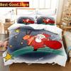 Christmas Bedding Set Duvet Cover Set 3d Bedding Digital Printing Bed Linen Queen Size Bedding Set Fashion