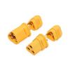 Amass MT30-M/F Model Aircraft Connector Set: Male & Female Heads with Low-Loss Sheath, Three-Core Design