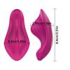 Mini Clitoris Vibrator Wearable Panties Vibrator APP Control Sex Toy for Women Couples Masturbator