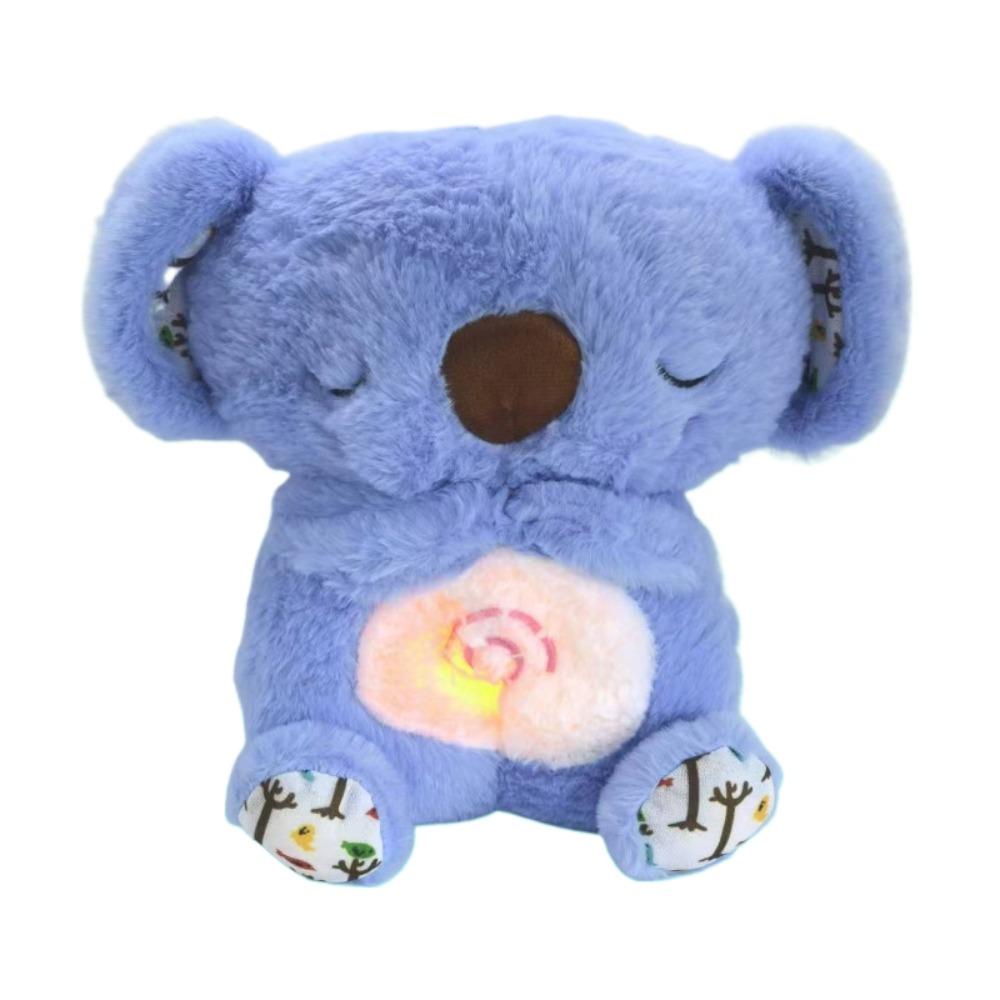 Elephant Soothing Plush Toy Capybara Sound Sleeping Doll Baby Breath Koala Toy Newborn Toddler