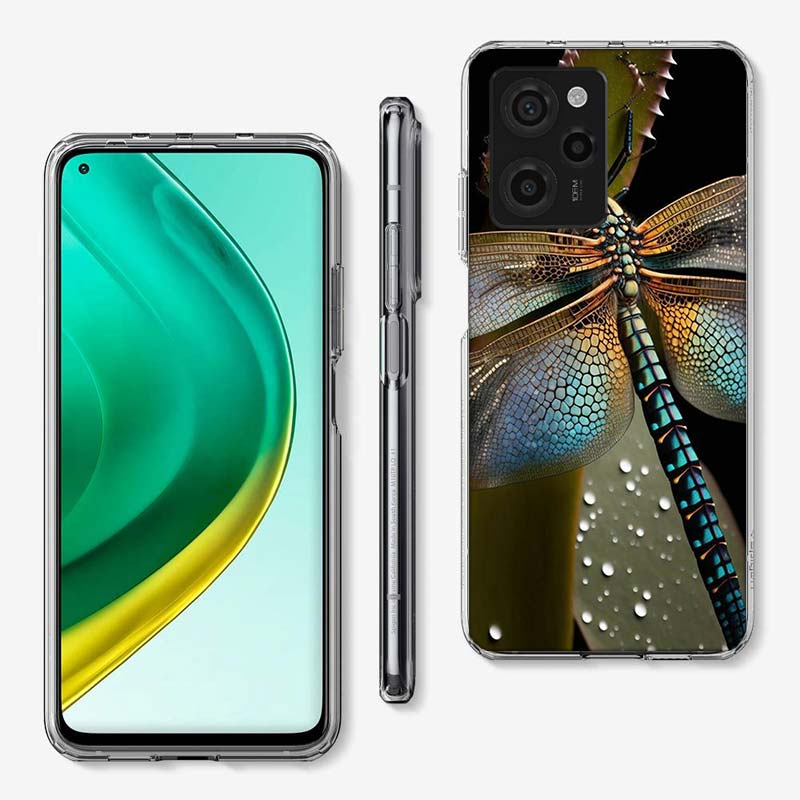 Schöne Libellen-Enthusiasten Hülle Handyhülle Für Xiaomi Poco M8 M7 M6 M4 M3 X7 X6 X4 Pro F7 Ultra M5S Mi 14 14T 15 15T 12T 1