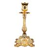 Metal Candle Stand With Intricate Engraved Pattern Antique Taper Candlestick Holders For Weddings And Parties Decoration
