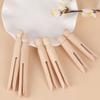 5Pcs Wood Dolly Peg Traditional Dolly Style Wooden Clothes Pegs Pins Clips