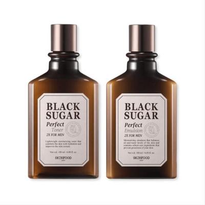 Black Sugar 2-piece Set Perfect 2X for Men Emulsion Toner 180ml