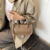 Popular small bag women's autumn new simple retro handbag fashion casual shoulder messenger bag