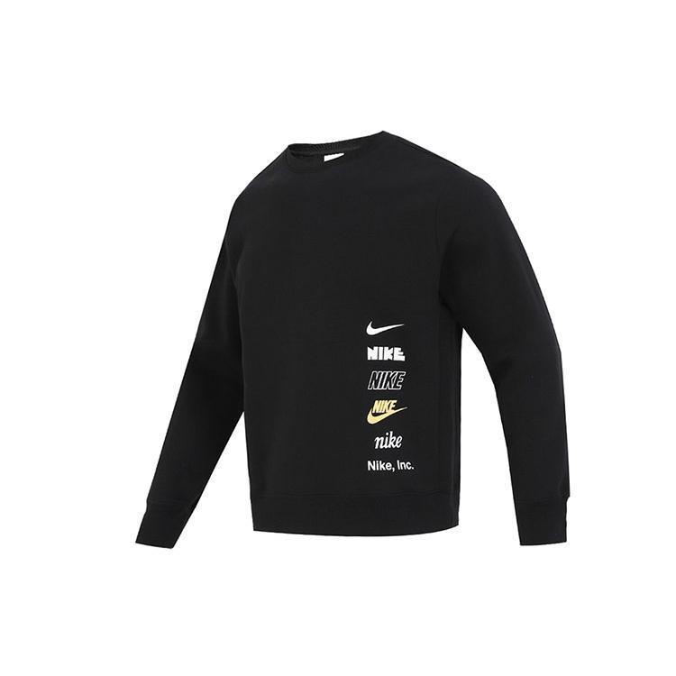 Nike Sweatshirts Men`s Black Crew Neck