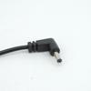 15pcs 0.3m MALE 3.5mm x 1.35mm RIGHT ANGLE STRAIGHT 26awg 90° DC Plug power supply connector cable Cord Tinned Ends DIY REPAIR
