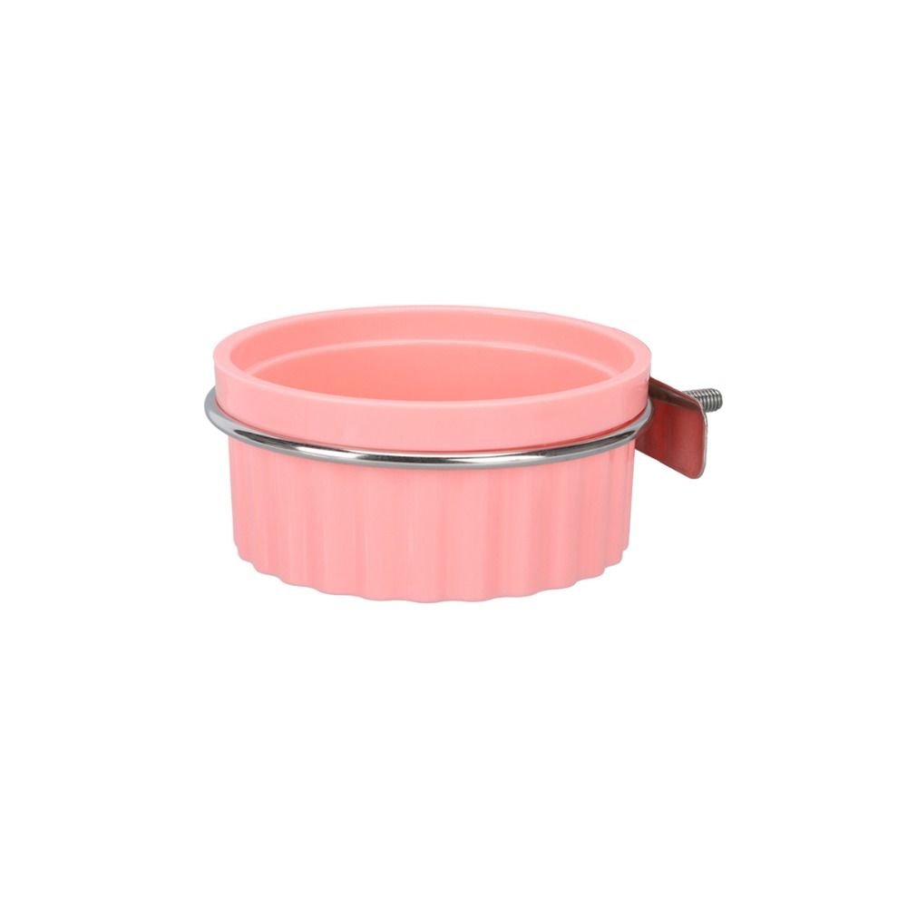 Removable Parrot Food Water Bowl Wall Mount Bird Food Dish  for Parrots Parakeet Cats