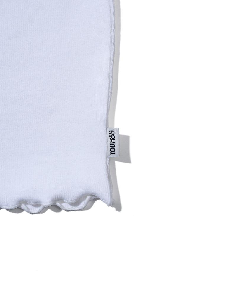 YOUHEE Youhee Friends Off-Shoulder T-Shirts_White