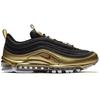 New Nike Air Max 97 Black Metallic Gold AT5458-002