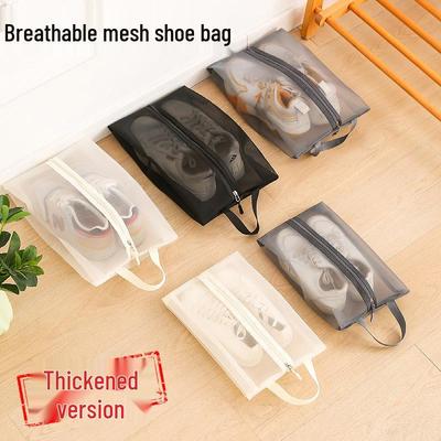 Portable Dustproof Shoe Storage Bag - Large Capacity, Moldproof, Handheld for Travel & Sports
