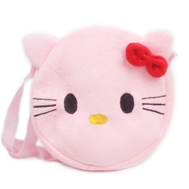 Kleines Mädchen, Baby, Kleinkind, Plüsch-Cartoon-Umhängetasche, Mini-Schulter-Geldbörse