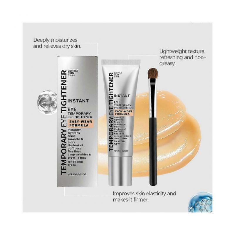 Instant Eye Tightener, Temporary Eye Tightener Cream Instant Reduces Under Eye Bags, Dark Circles Wrinkles, Puffiness, Firm Skin, Anti-aging Fine Li