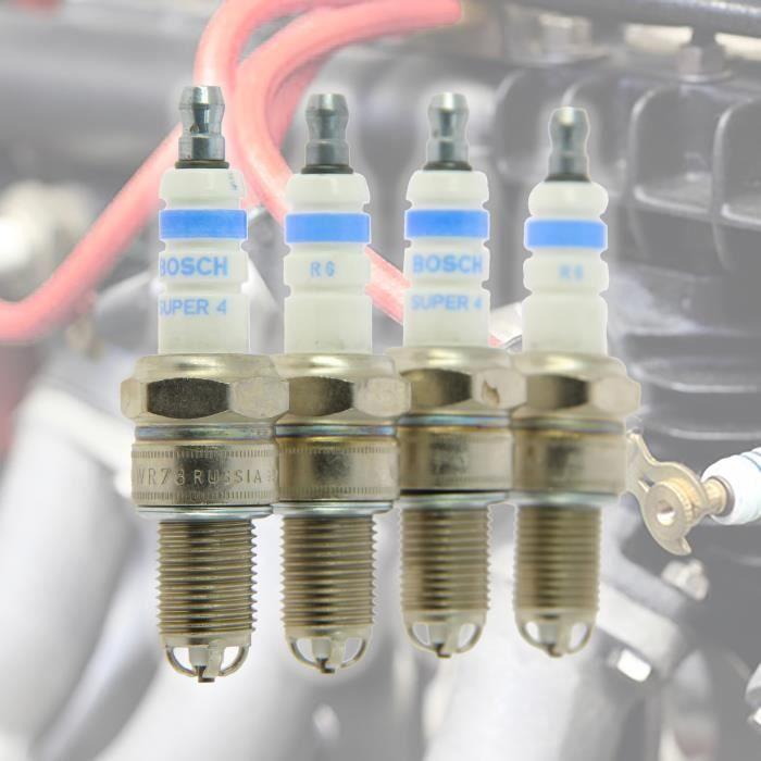 BOSCH 4 bougies d'allumage WR78 -