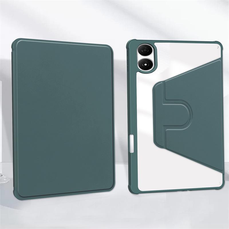 Infinix XPad20 Tablet Case: 11" Acrylic Rotating Pen Protective Cover