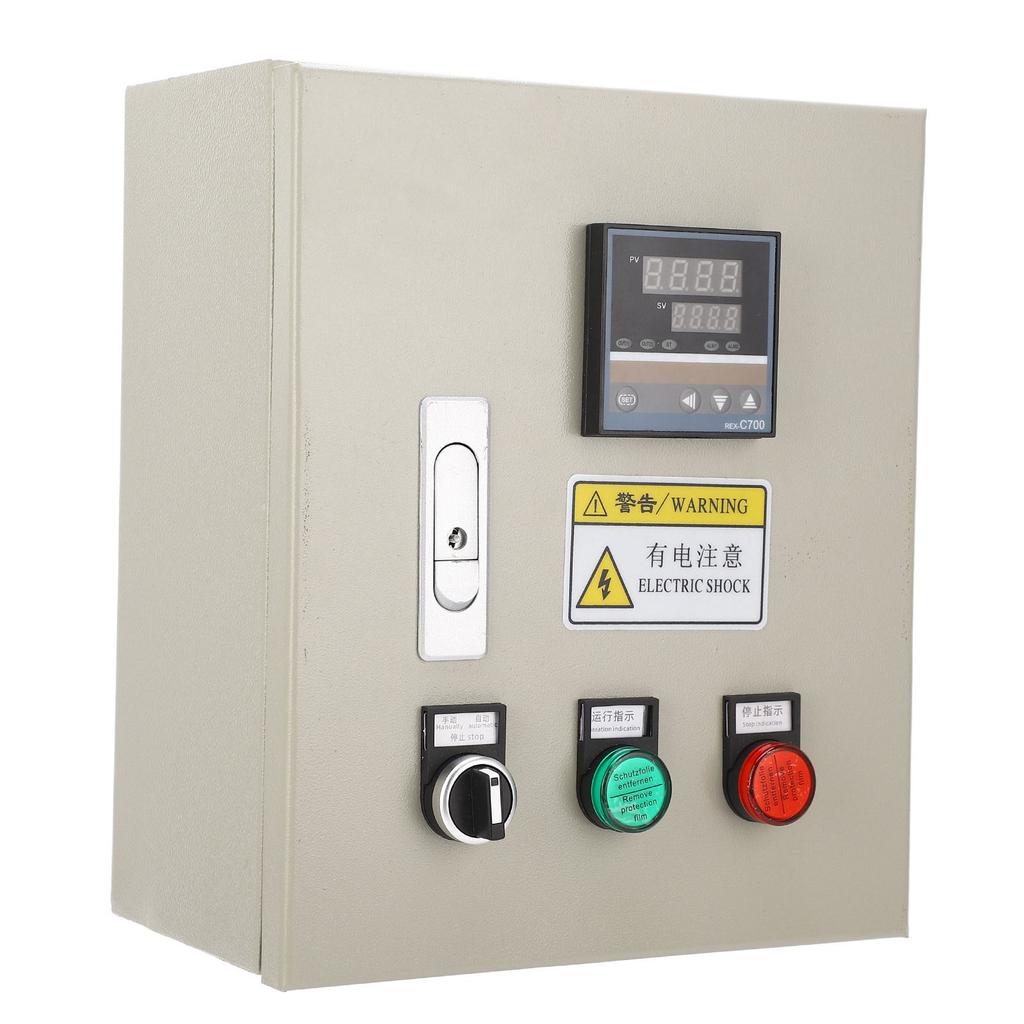 BERM PID Temperature Controller 3 Phase 15KW Intelligent Thermostatic Control Box for Heating