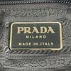 PRADA Triangular logo Shoulder Bag blue Women used