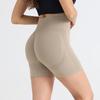 Women's Seamless High Waist Yoga and Running Shorts - Quick Dry, Peach Lift Fit