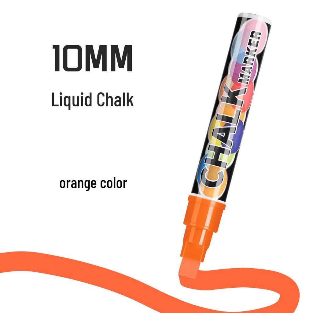 Large Fluorescent Erasable Chalk Pen for Street Stall Blackboard Graffiti