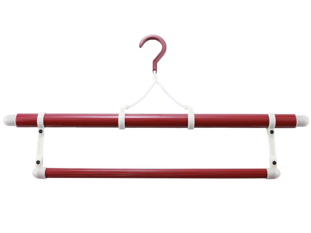 [SAKIKU-EN] Made in Japan Kimono Hanger, Set of 2, Standard or Long Length, with Obi Hook, Extendable Type, High-Quality Japanese Clothing Hanger,