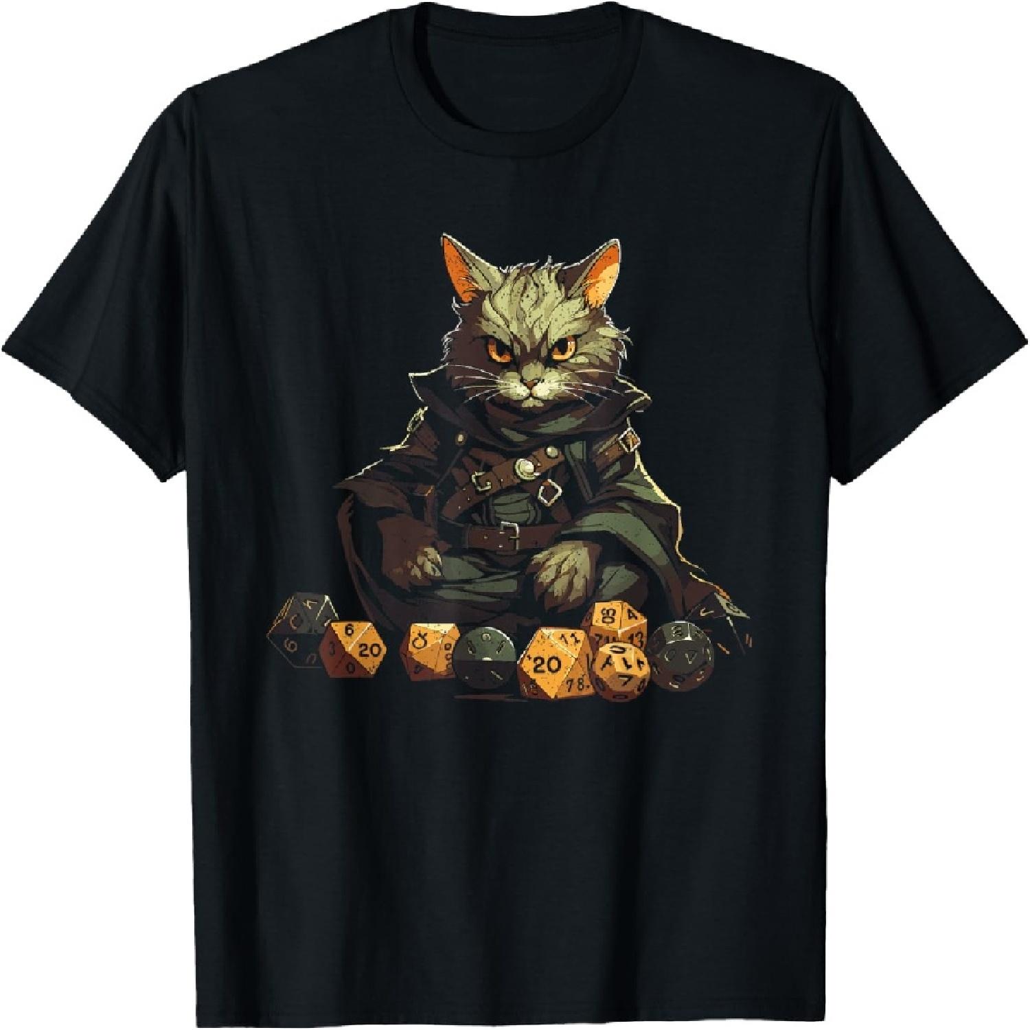 RPG Gaming Role Playing D20 Tabletop Games Funny RPG Gamer T-Shirt(1) XXXXXL разноцветный
