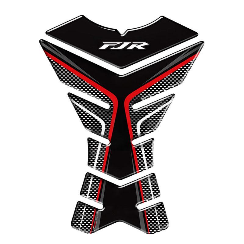 FJR1300 Motorcycle 3D Resin Fuel Tank Gasket Fuel Tank Protection Sticker Decal For Yamaha FJR 1300 1200 FJR1300 1200 A AS