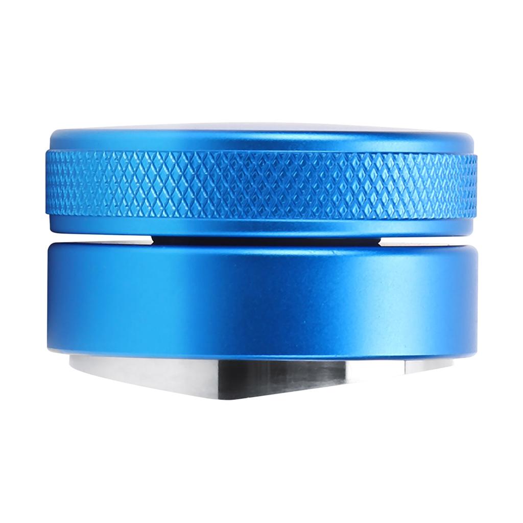 Haushalt Küche Wiederverwendbar Edelstahl Kaffee Verteiler Tamper Pulverpresse Hammer Höhenverstellbar 51mm Blau