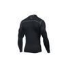 Under Armour Elastyczny Top Treningowy Fitness z Wysokim Dekoltem Męskie topy Czarny 1265648-001