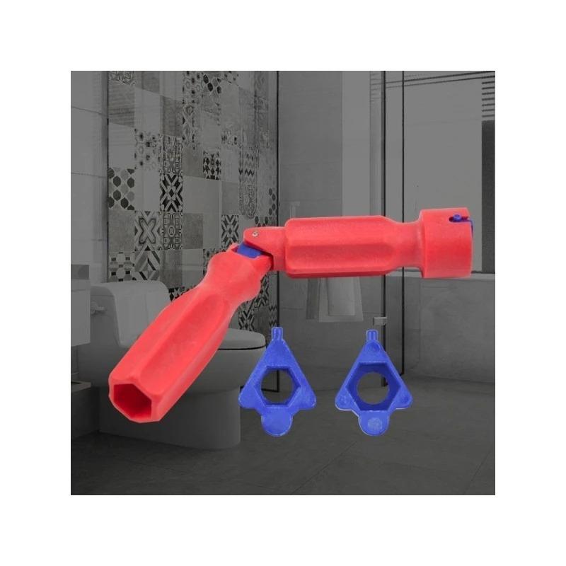 Professional Toilet Seat Repair Wrench Universal Toilet Seat Installation Key Easy Loosening for 17/13/10mm